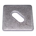 Midwest Fastener Square Washer, Fits Bolt Size 5/8 in Steel, Plain Finish, 16 PK 53287